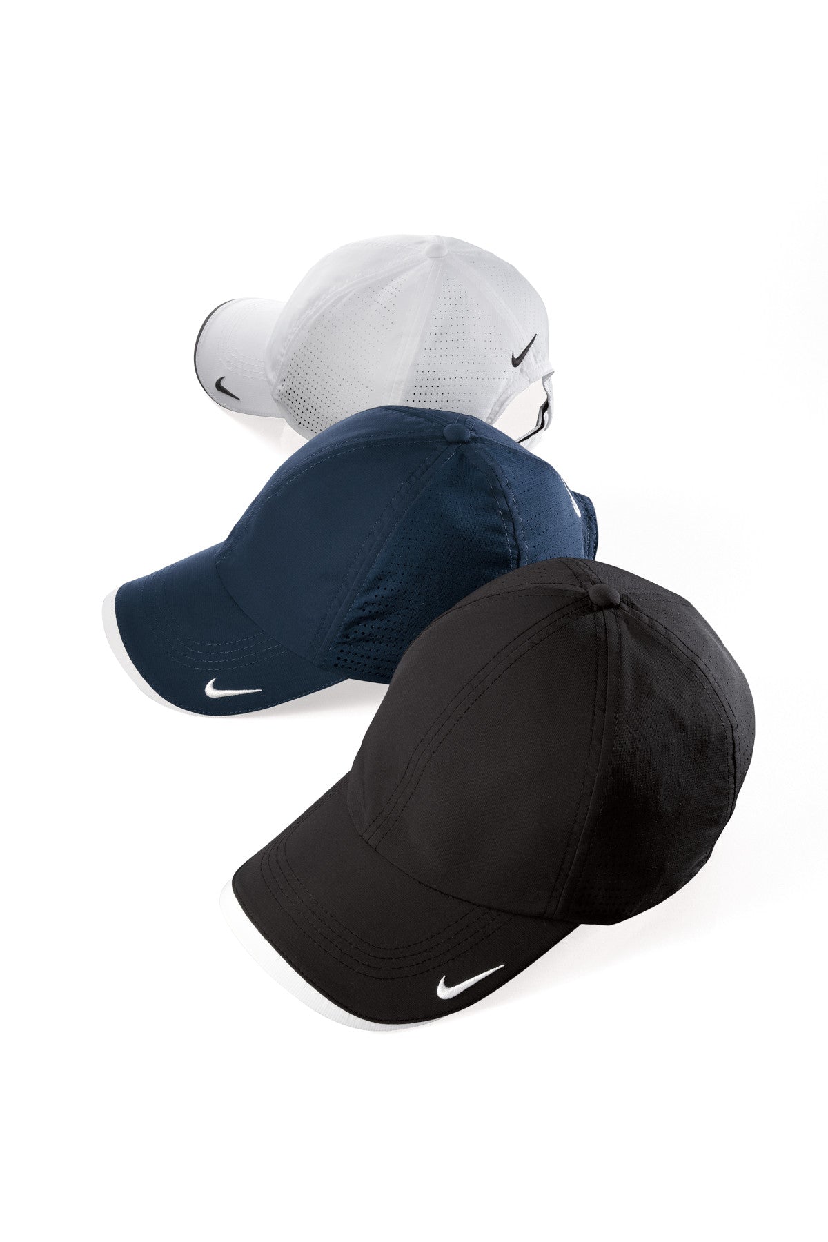 Nike Dri-FIT Swoosh Perforated Cap (for custom options see below) Add'l Color Options