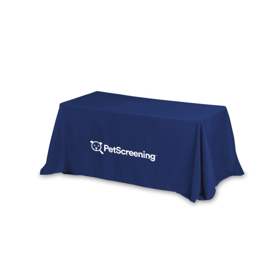 6' Table Throw - Navy