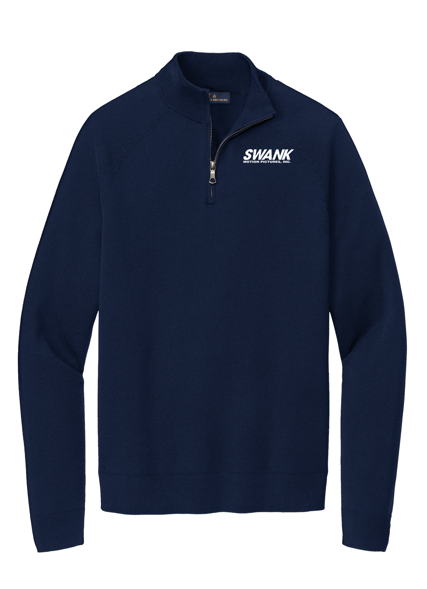 Brooks Brothers® Cotton Stretch 1/4-Zip Sweater