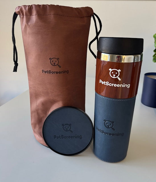 PS Tumbler with Coaster & Pouch