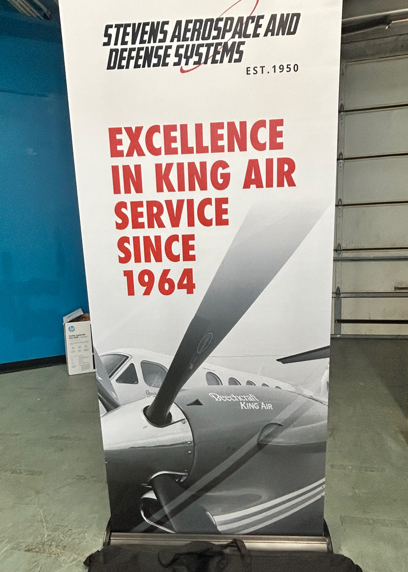 Retractable Banner - King Air Gathering "Excellence" for Event 2 - SA
