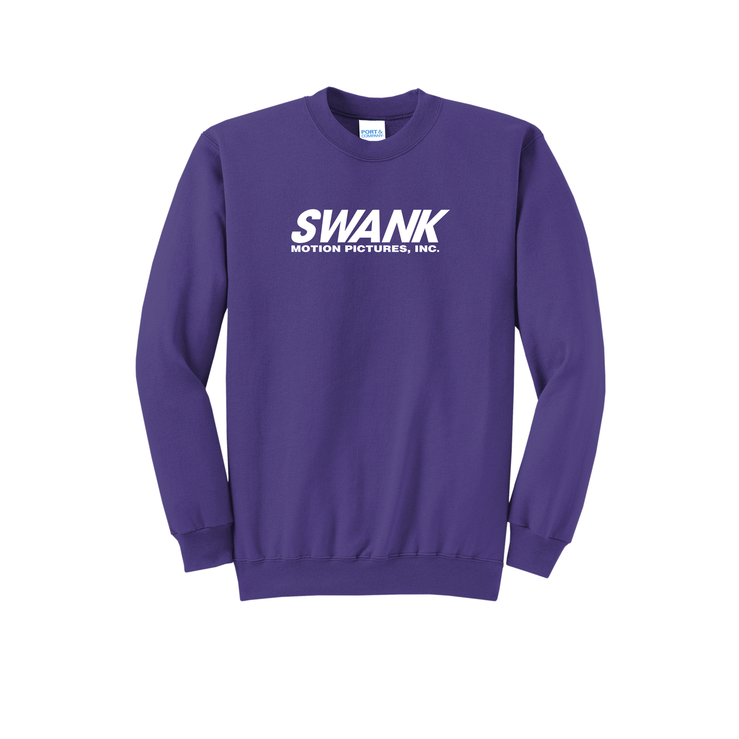 Swank College Purple Crewneck