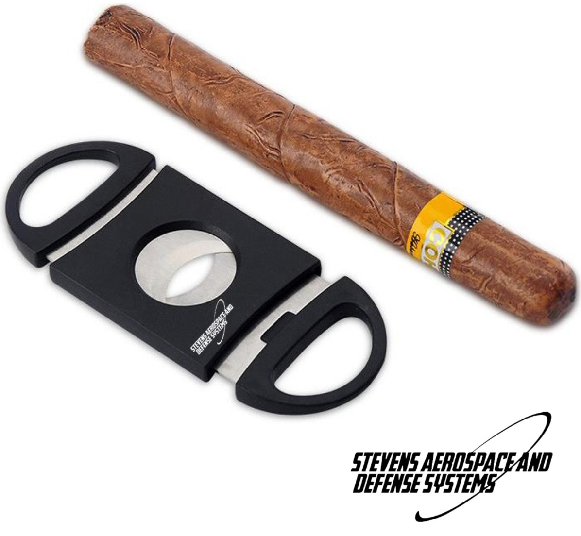 Black Metal Cigar Cutter