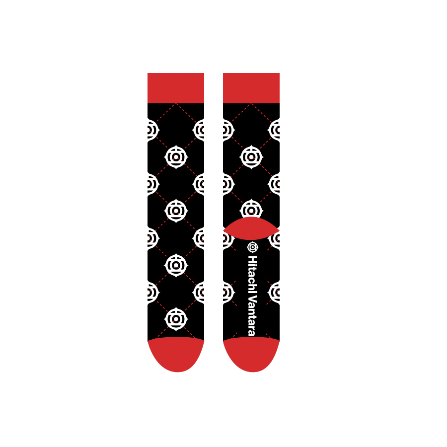 Hitachi Custom Socks {Black}