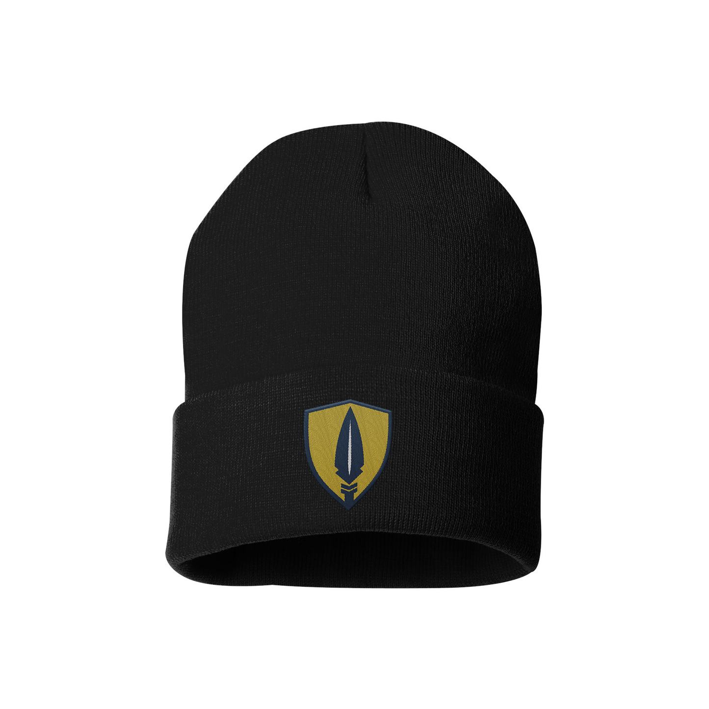 12" Solid Cuffed Beanie - Please Choose your Preferred Logo Below ⬇️