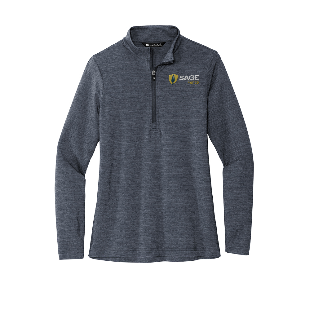 TravisMathew Women's Crestview 1/4-Zip - Please Choose your Preferred Logo Below ⬇️