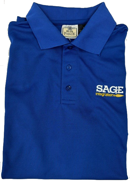 Blue Pointe Men's Polo - Royal Blue - Sage Integration *