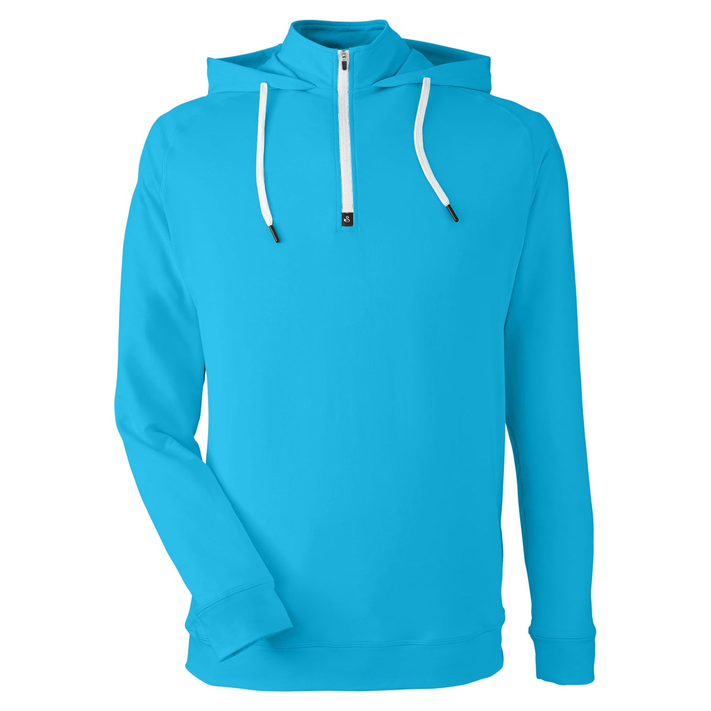 Swannies Golf Unisex Vandyke Quarter-Zip Hooded Sweatshirt - Click on item for full details