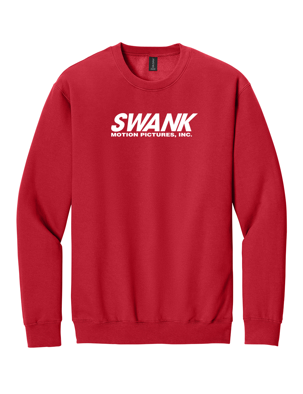 Gildan® Softstyle® Crewneck Sweatshirt ACROSS CHEST IMPRINT (Add'l Colors Available)