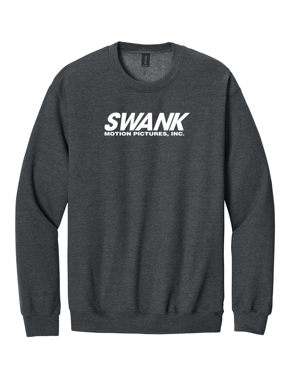 Gildan® Softstyle® Crewneck Sweatshirt ACROSS CHEST IMPRINT (Add'l Colors Available)