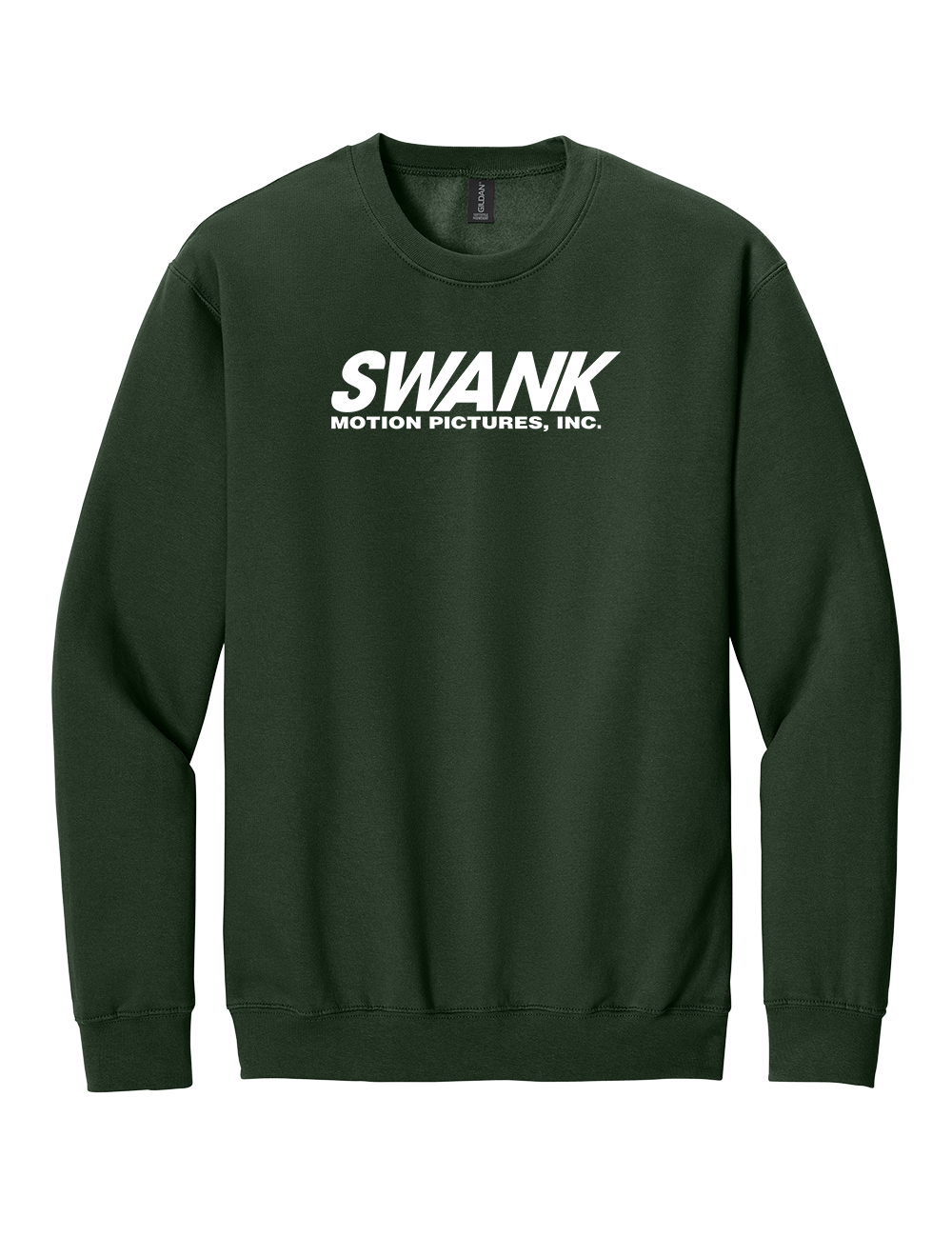 Gildan® Softstyle® Crewneck Sweatshirt ACROSS CHEST IMPRINT (Add'l Colors Available)
