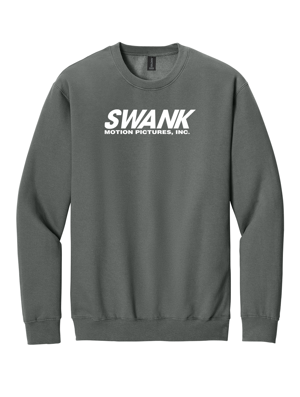 Gildan® Softstyle® Crewneck Sweatshirt ACROSS CHEST IMPRINT (Add'l Colors Available)