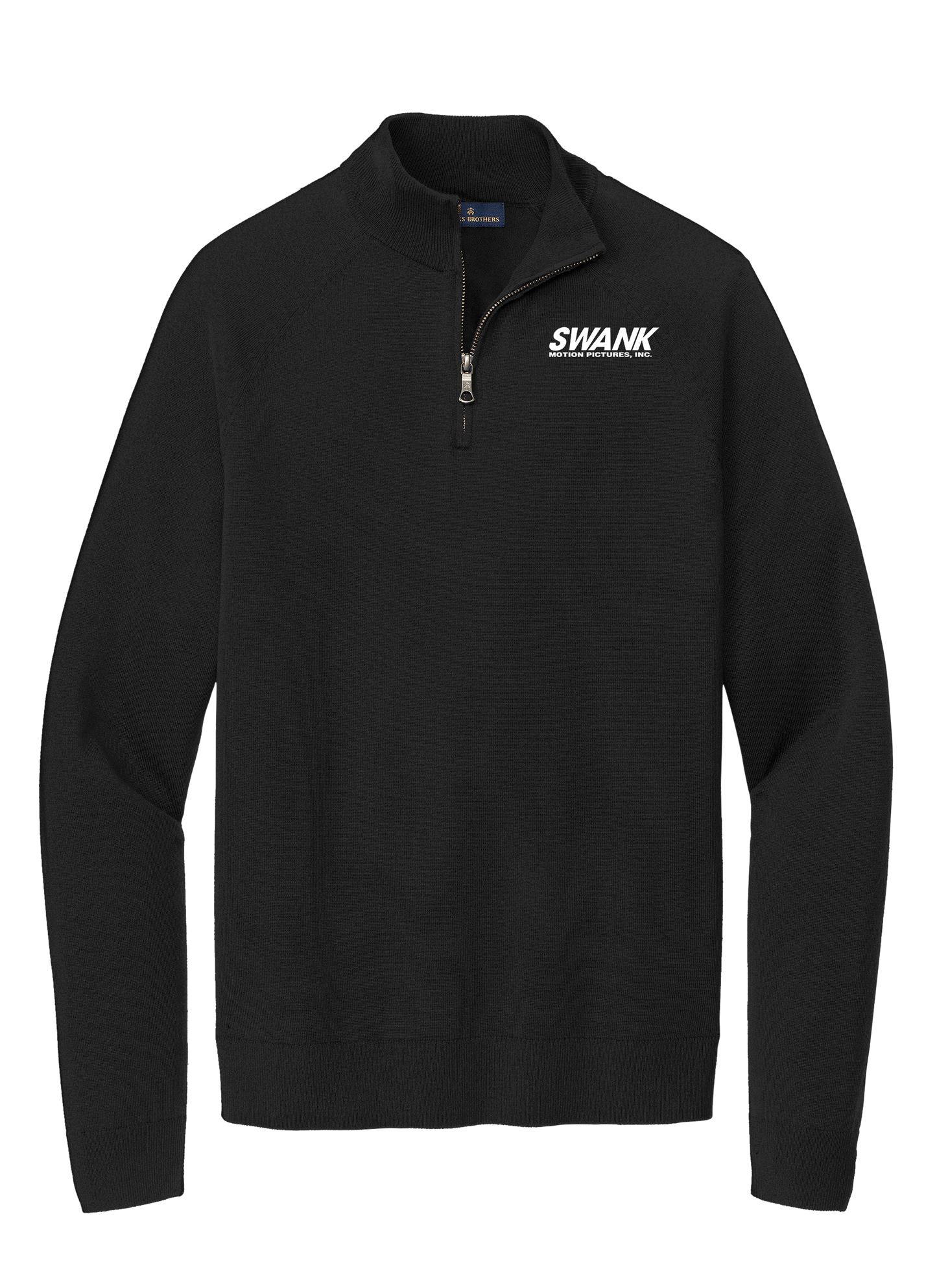 Brooks Brothers® Cotton Stretch 1/4-Zip Sweater