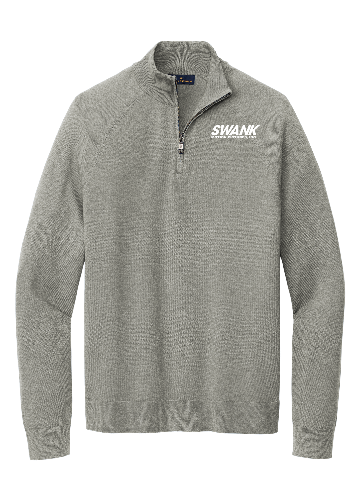 Brooks Brothers® Cotton Stretch 1/4-Zip Sweater