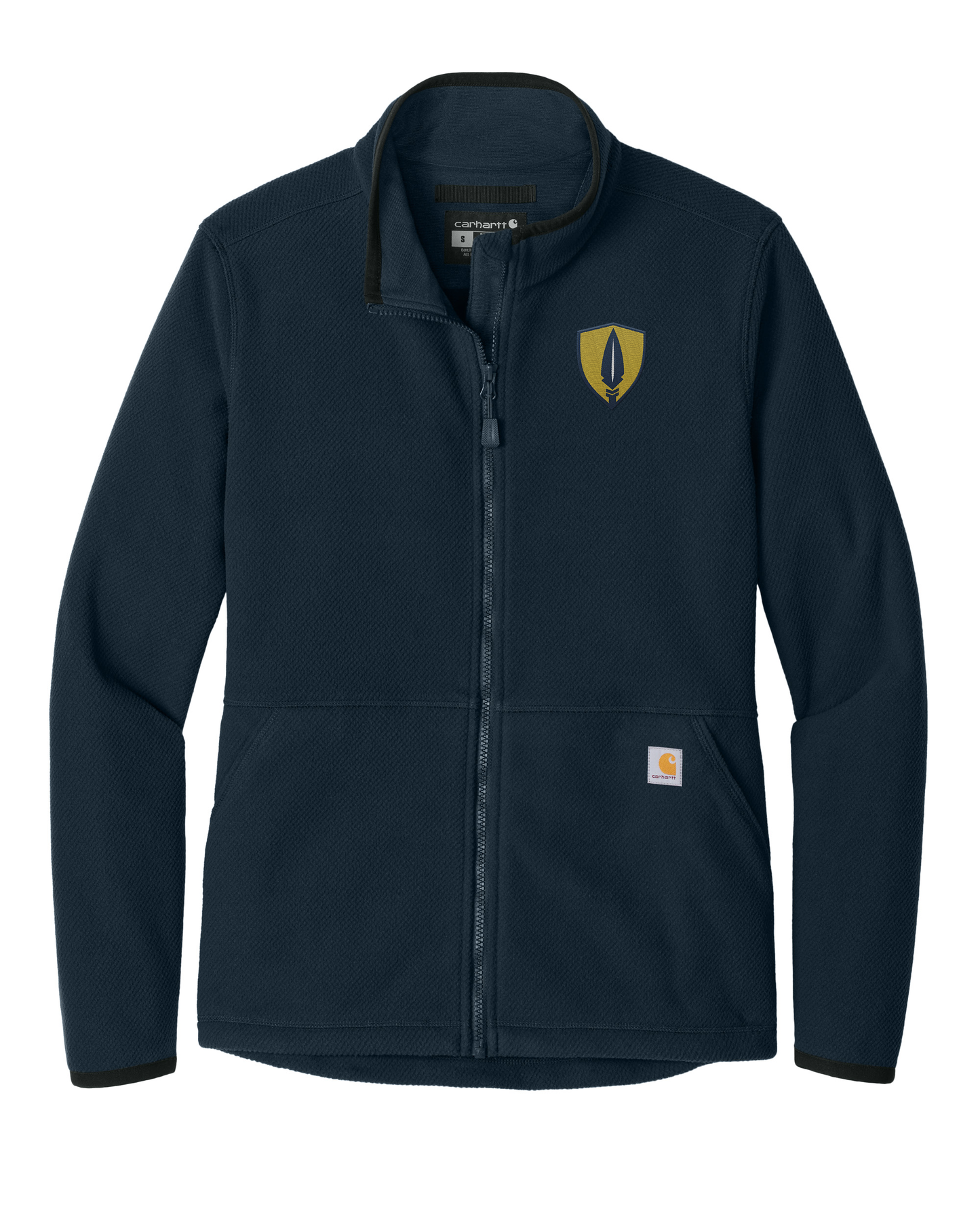 Carhartt® Women’s Textured Full-Zip Fleece Jacket - Please Choose your Preferred Logo Below ⬇️