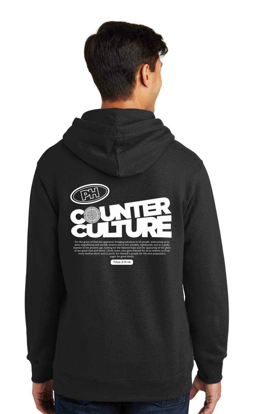 Port & Company® Fan Favorite™ Fleece Pullover Hooded Sweatshirt - Jet Black