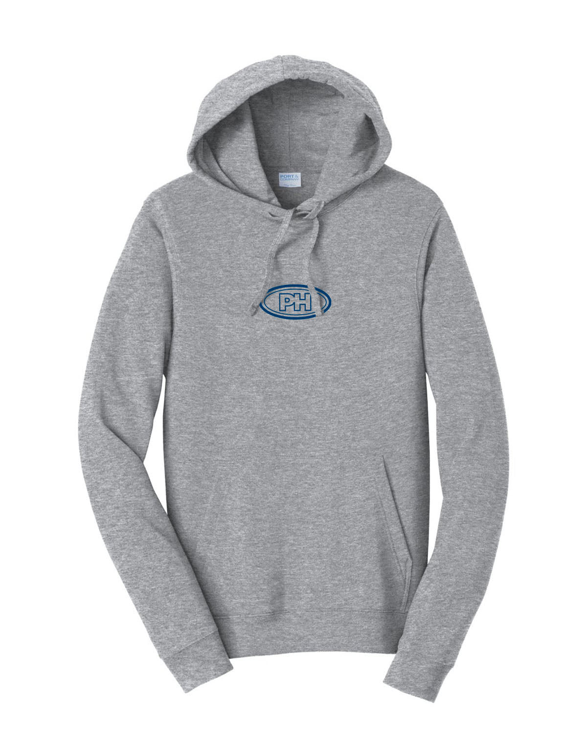 Port & Company® Fan Favorite™ Fleece Pullover Hooded Sweatshirt - Athletic Heather