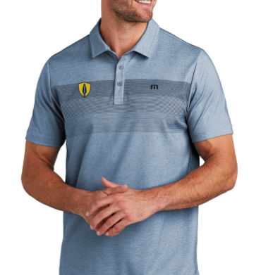 TravisMathew Coastal Chest Stripe Polo - Shield