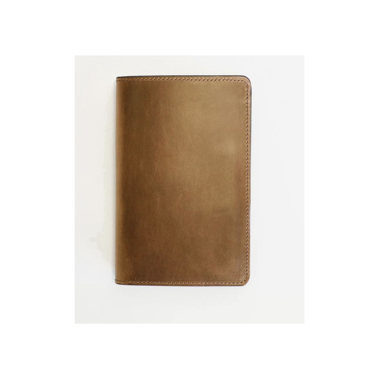 Natural Leather Day Journal - Includes Initials