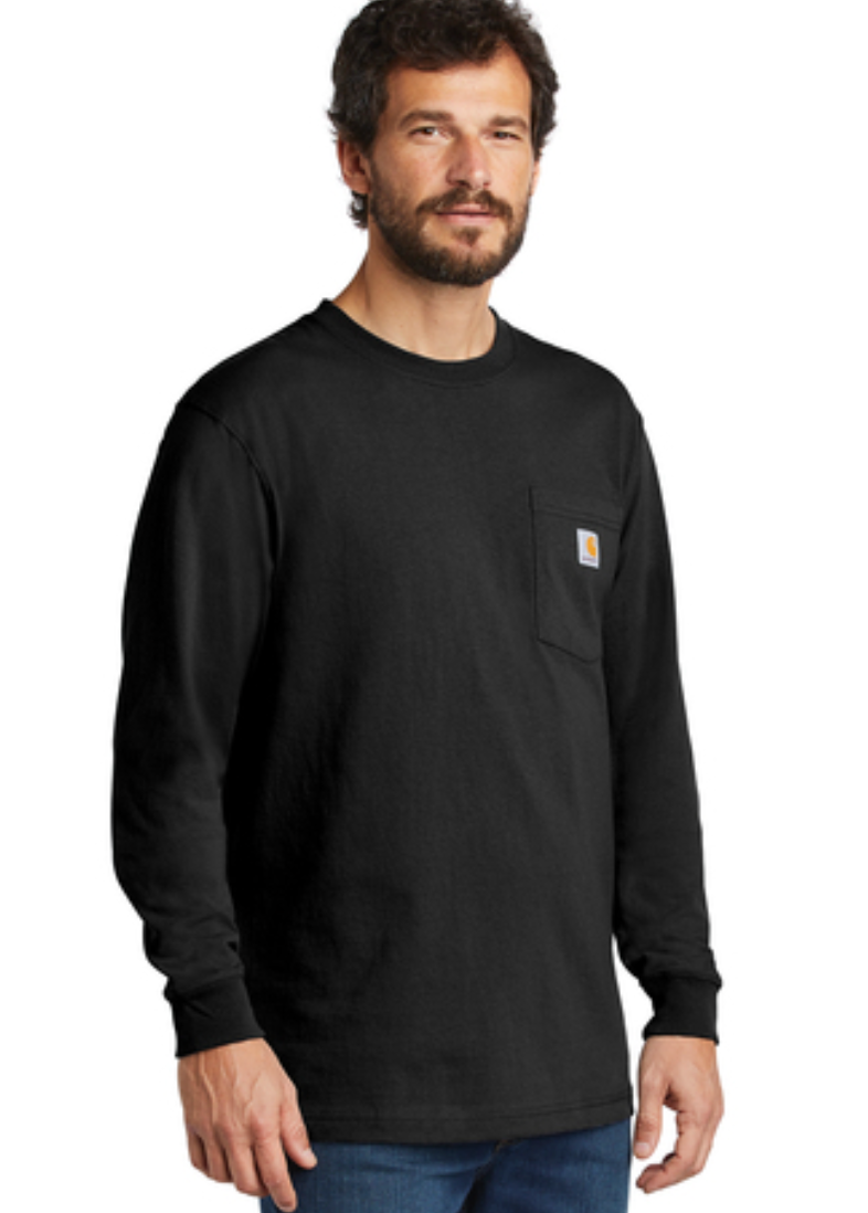 Carhartt ® Workwear Pocket Long Sleeve T-Shirt - Embroidery Included