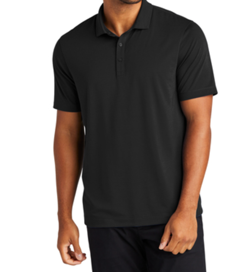 Mercer+Mettle™ Stretch Jersey Polo - Black