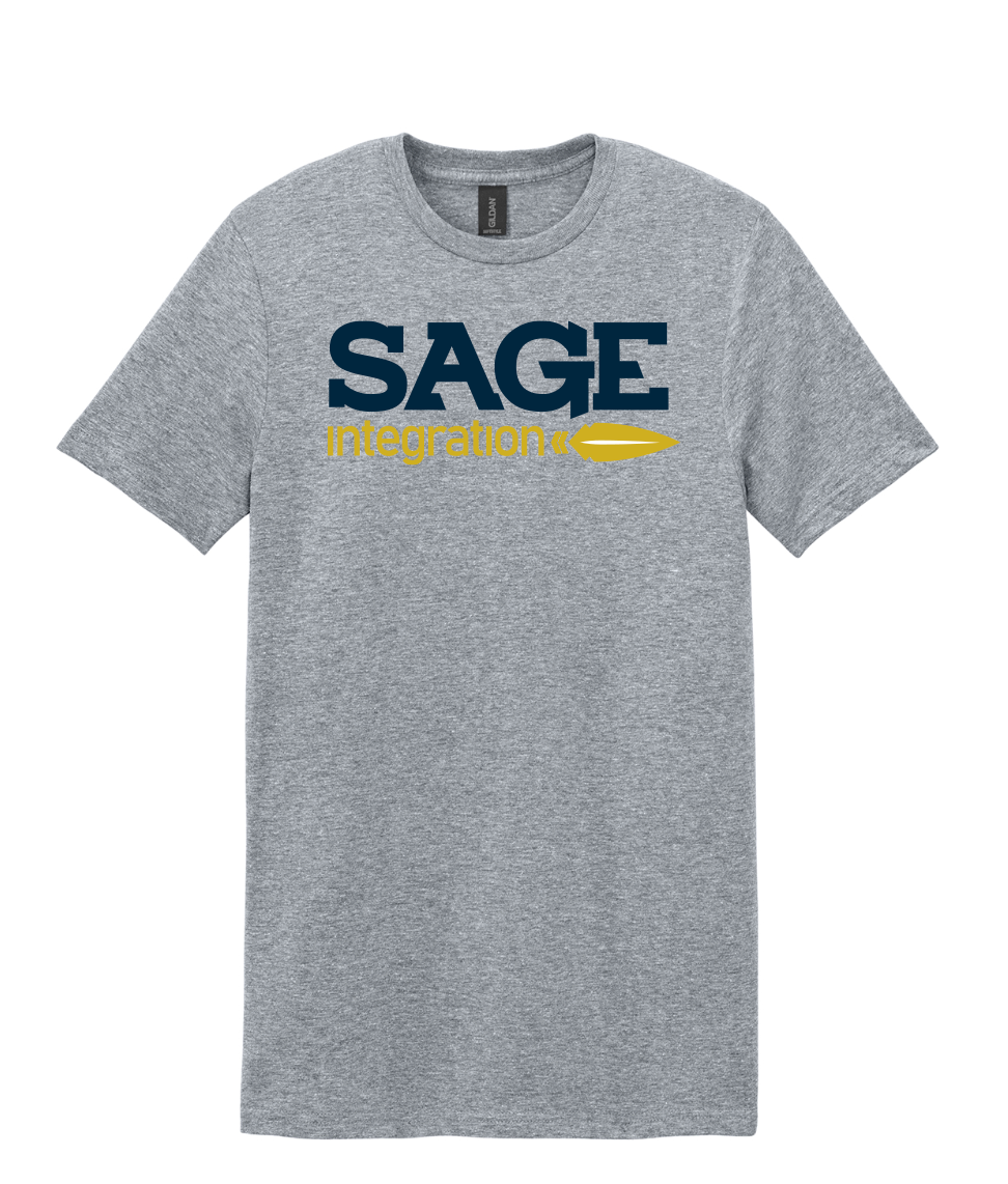 Sage District Perfect Tri Tee - Grey - Med *