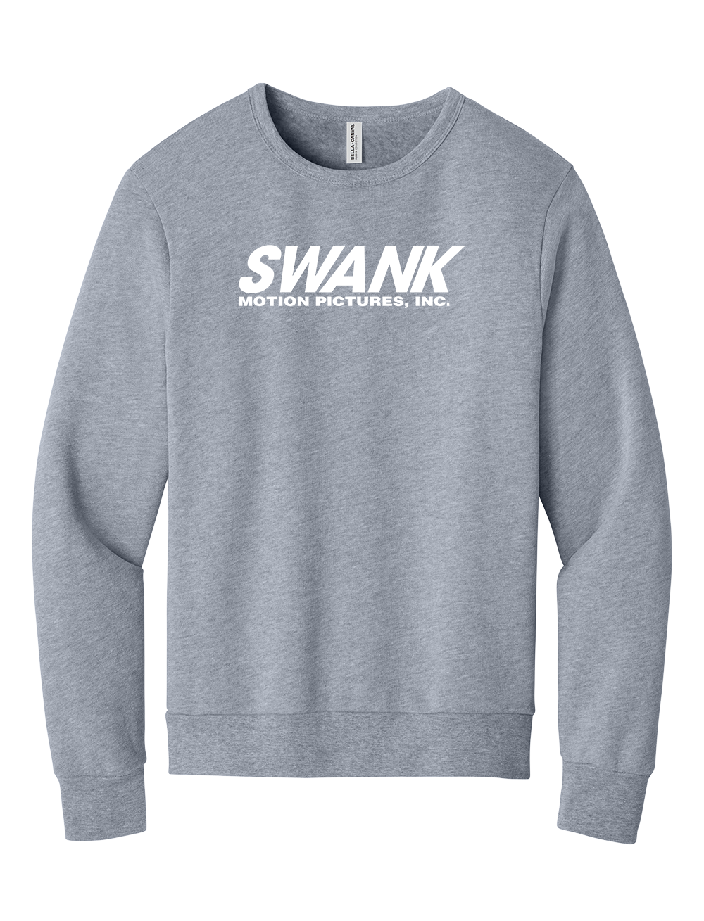 BELLA+CANVAS® Sponge Fleece Classic Crewneck Sweatshirt ACROSS CHEST IMPRINT(Add'l Colors Available)