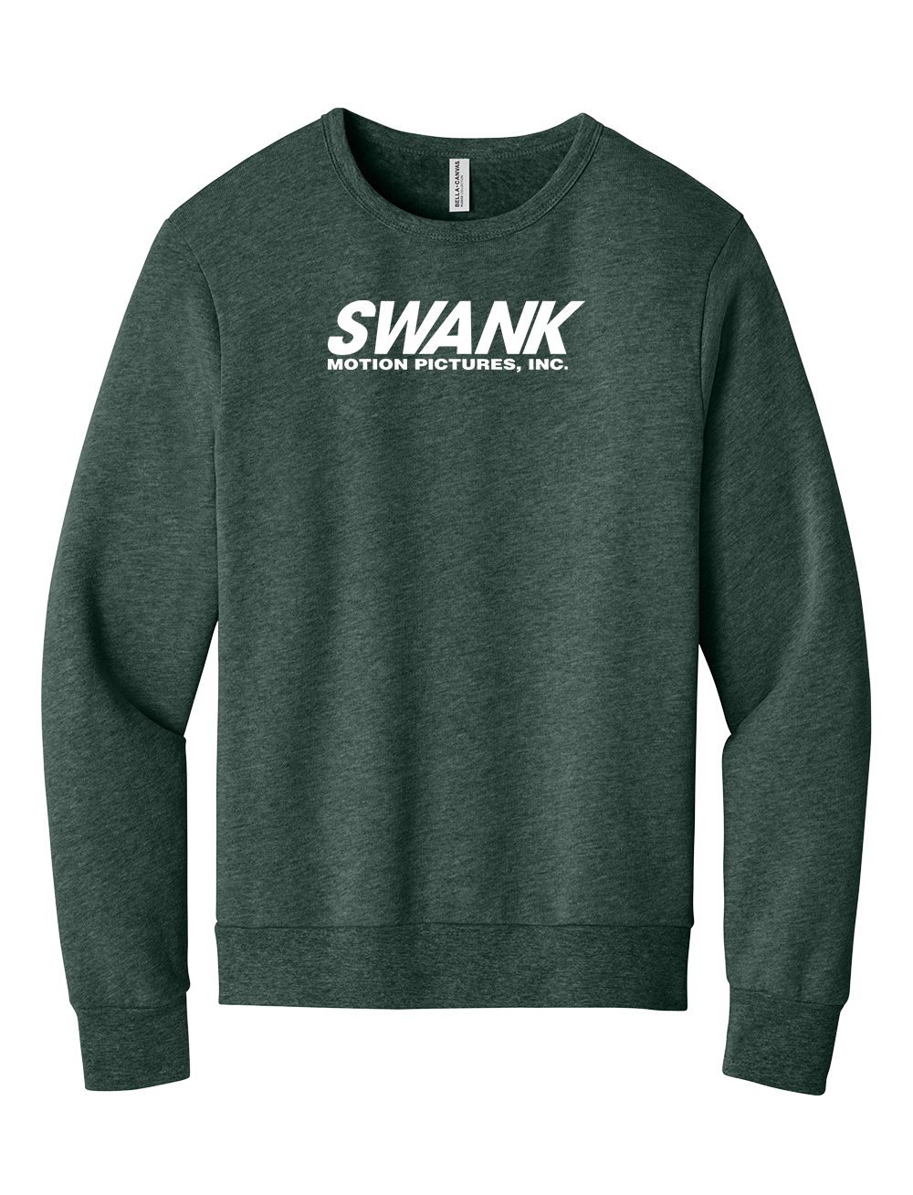 BELLA+CANVAS® Sponge Fleece Classic Crewneck Sweatshirt ACROSS CHEST IMPRINT(Add'l Colors Available)