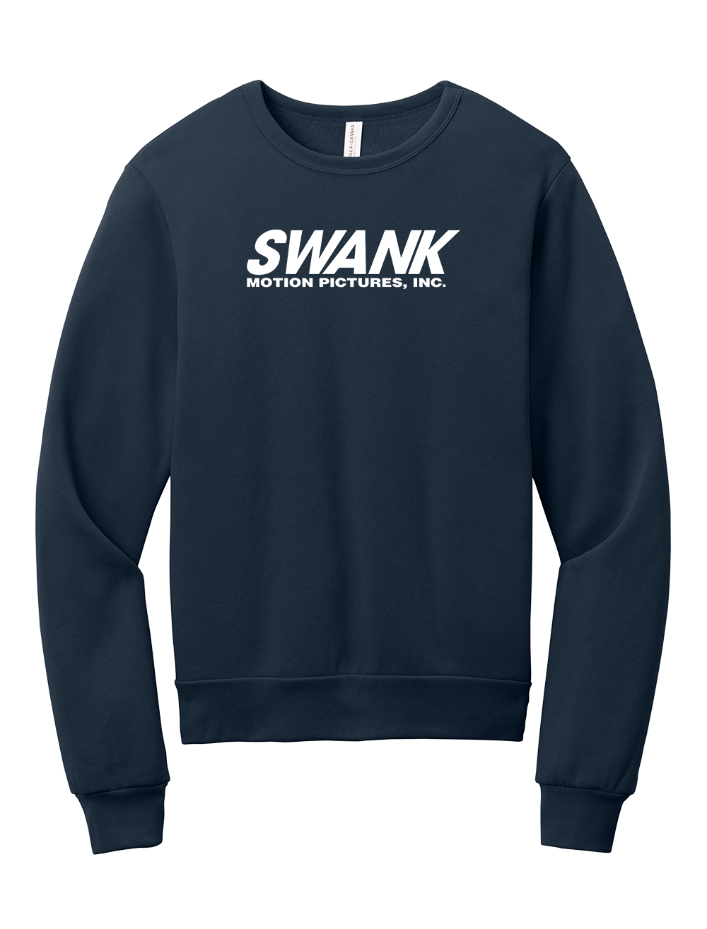 BELLA+CANVAS® Sponge Fleece Classic Crewneck Sweatshirt ACROSS CHEST IMPRINT(Add'l Colors Available)
