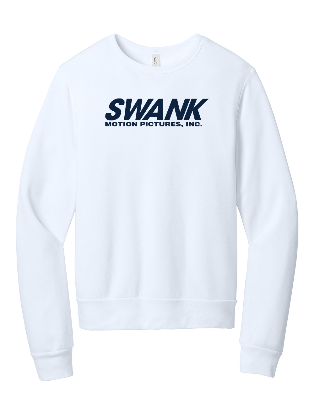 BELLA+CANVAS® Sponge Fleece Classic Crewneck Sweatshirt ACROSS CHEST IMPRINT(Add'l Colors Available)