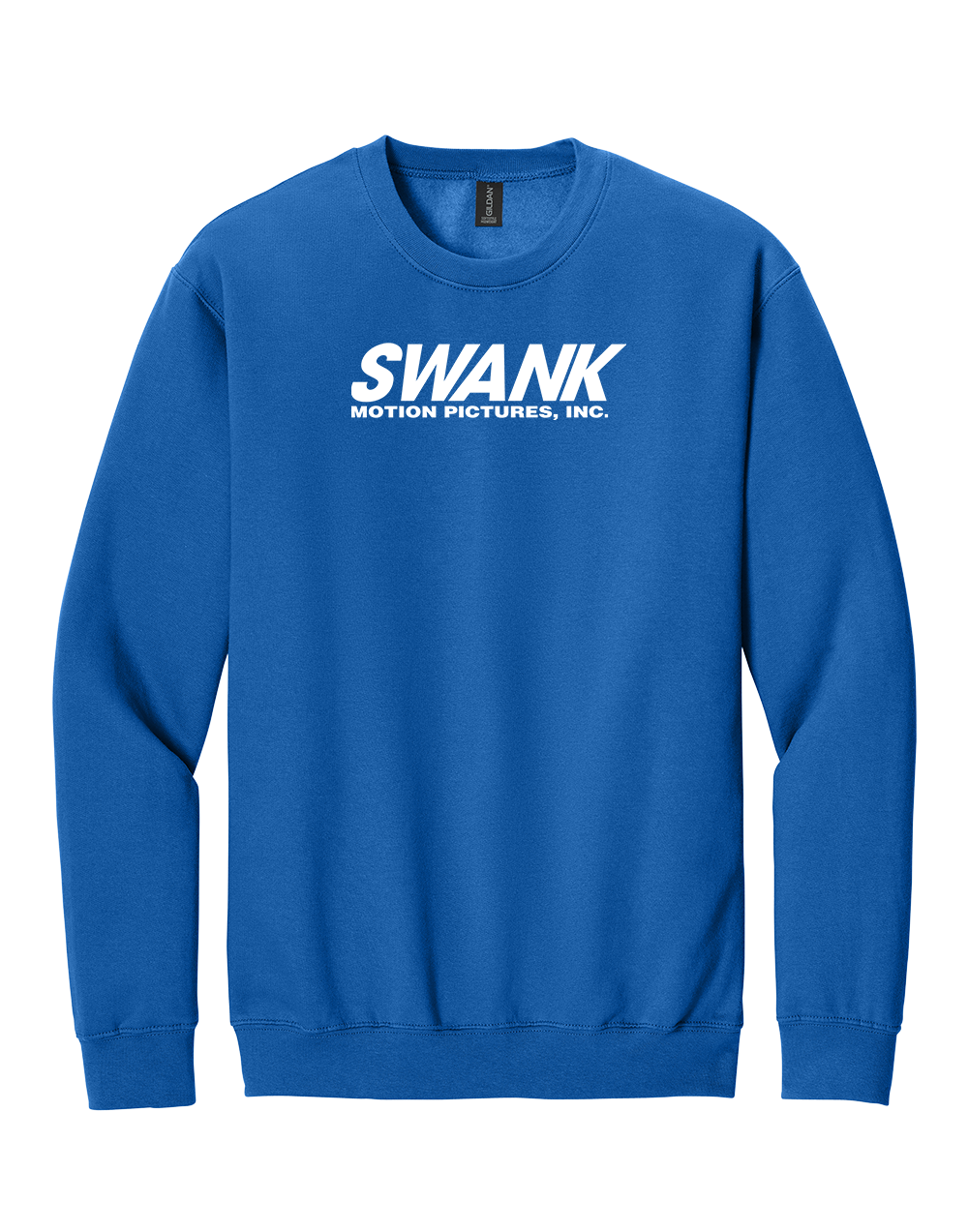 Gildan® Softstyle® Crewneck Sweatshirt ACROSS CHEST IMPRINT (Add'l Colors Available)