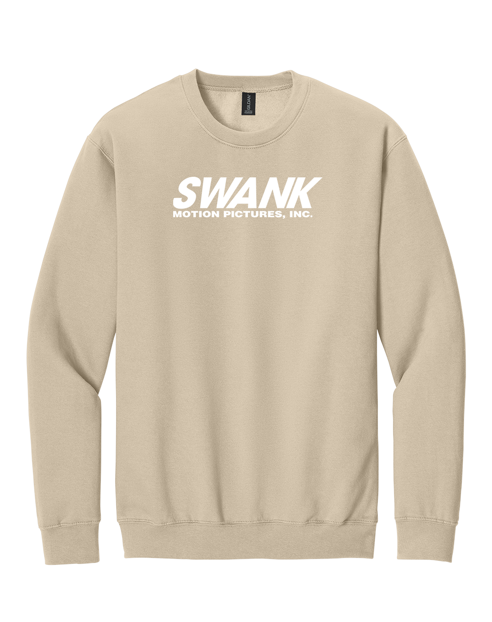 Gildan® Softstyle® Crewneck Sweatshirt ACROSS CHEST IMPRINT (Add'l Colors Available)