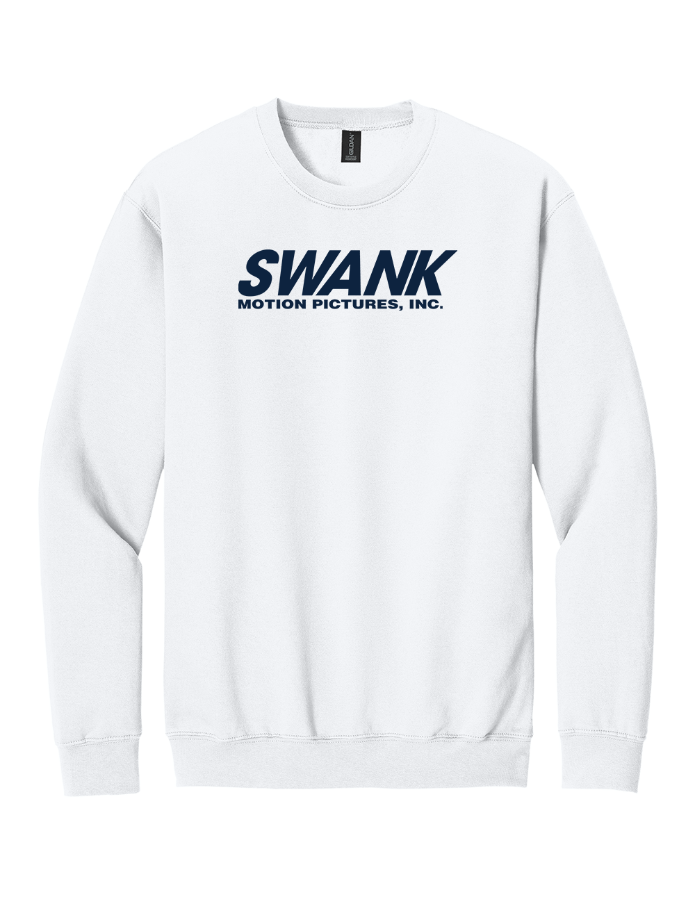 Gildan® Softstyle® Crewneck Sweatshirt ACROSS CHEST IMPRINT (Add'l Colors Available)