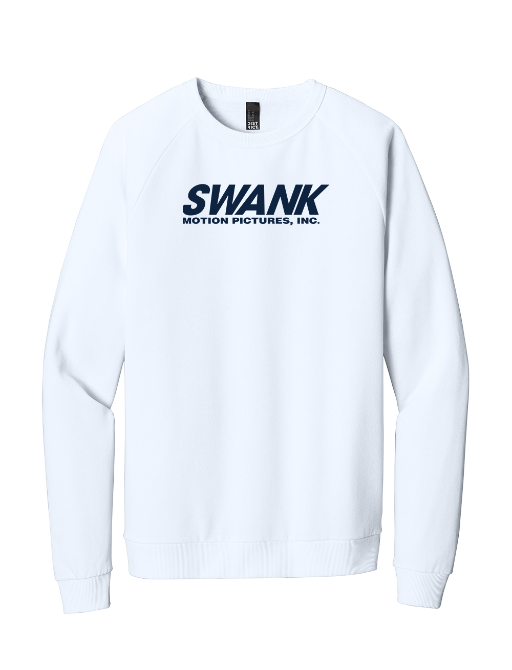District® Perfect Tri® Fleece Crewneck Sweatshirt ACROSS CHEST IMPRINT (Add'l Colors Available)